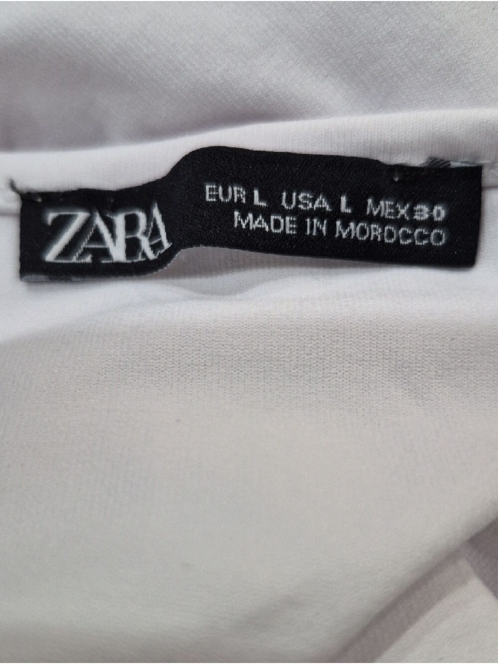 💕⃝🕊️ 3 For $ 15 💕⃝🕊️Zara White Camisole Spaghetti Strap - Picture 6 of 7